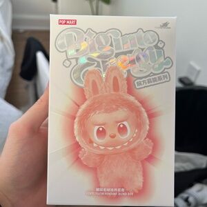 Pop Mart Pink Bunny Plush Pendant